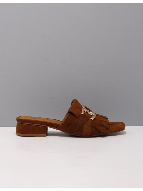 Suede slippers online dames