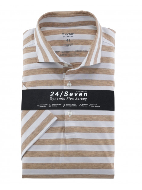 Olymp 24/seven level 5 overhemd met korte mouwen 075699-001-39 large