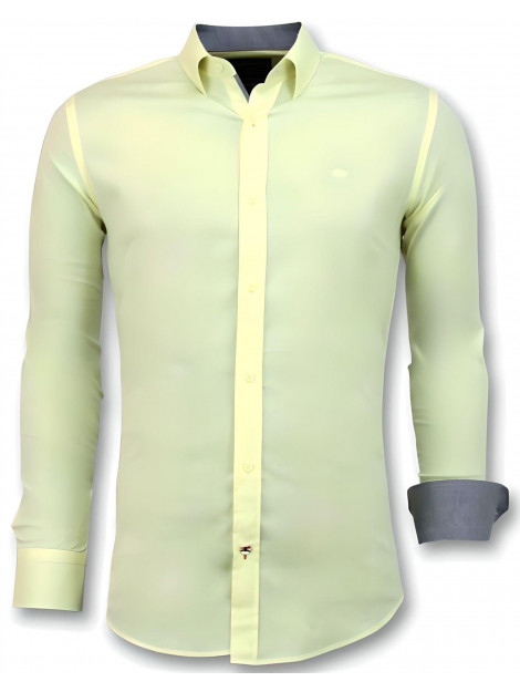 Tony Backer E lange mouw geel 3035 large