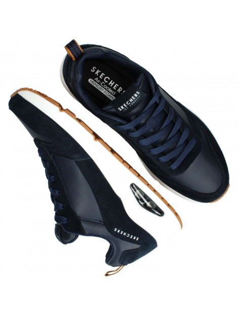 Skechers 52468 Uno Stacre Sneakers Blauw 52468 Uno Stacre large
