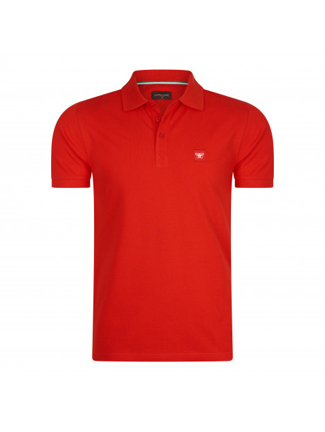 Cappuccino Italia Polo plain pique CAP-PIQ-PO-RED-L large
