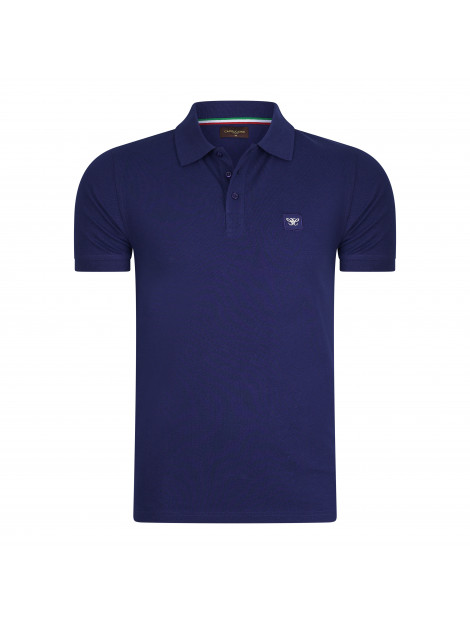 Cappuccino Italia Polo plain pique CAP-PIQ-PO-NVY-XXL large