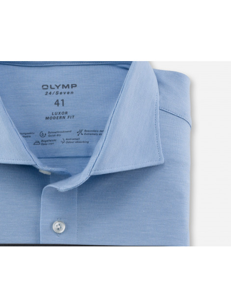 Olymp 24/seven modern fit overhemd met korte mouwen 075691-001-39 large