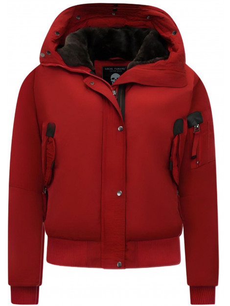 Gentile Bellini Gewatteerde jas kort met capuchon 8815 large