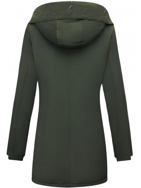 Gentile Bellini Gewatteerde jas lang met capuchon 8811 large
