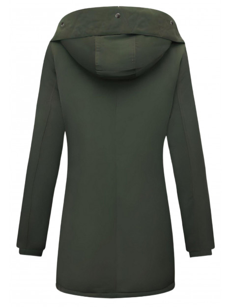 Gentile Bellini Gewatteerde jas lang met capuchon 8811 large