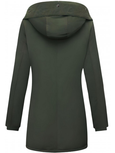 Gentile Bellini Gewatteerde jas lang met capuchon 8811 large