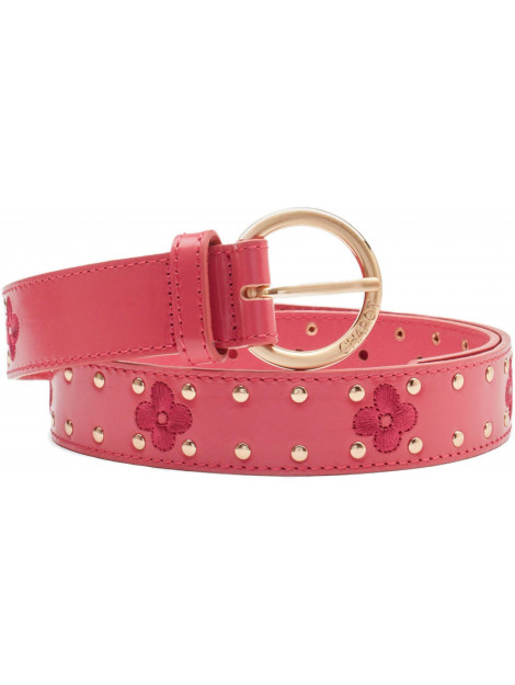 Fabienne Chapot Flower studded belt pink ACC-532-BLT-AW23-7319-761 large