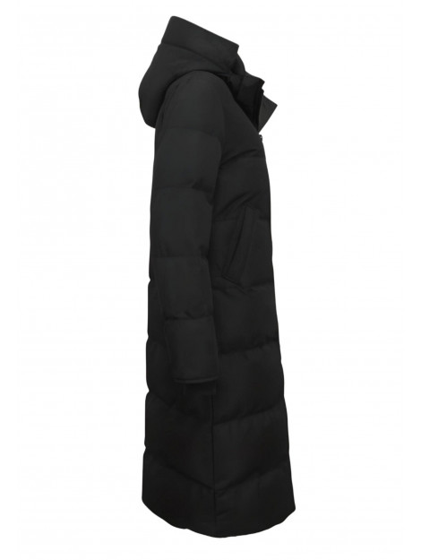 Matogla Extra lange winterjas met kunst bontkraag 8606Z large