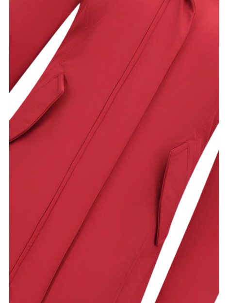 Matogla Winterjas met imitatie bontkraag slim fit 0681RD-FAUX large