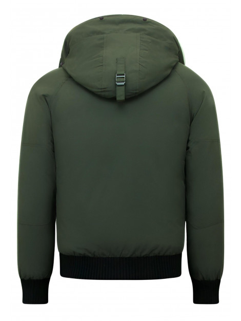 Enos Winterjas kort met capuchon 8821 large