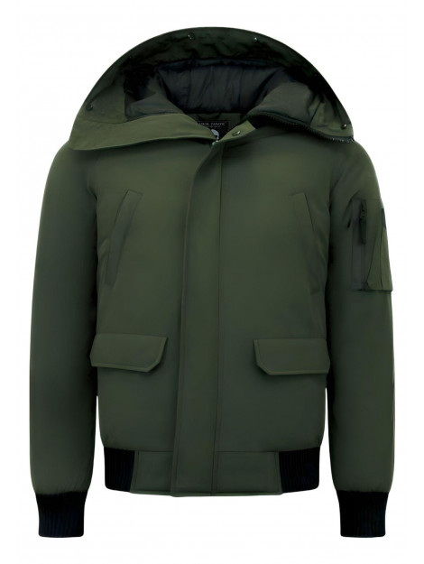 Enos Winterjas kort met capuchon 8821 large