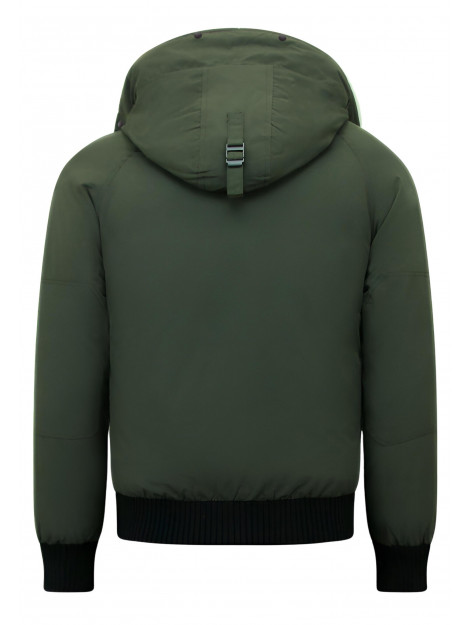 Enos Winterjas kort met capuchon 8821 large