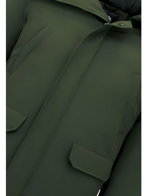 Enos Winterjas kort met capuchon 8821 large