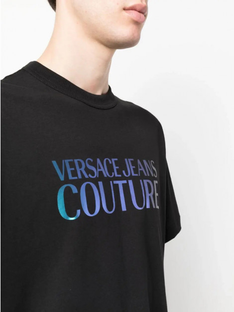 Versace Jeans Versace jeans couture branding t-shirt iridescent 145335362 large