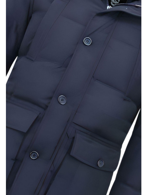 Enos Gewatteerde jas lange 8667 large