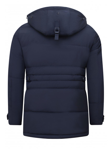 Enos Gewatteerde jas lange 8667 large