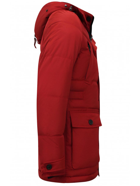 Enos Lange gewatteerde jas 8667 large