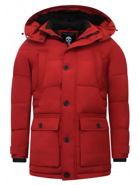 Enos Lange gewatteerde jas 8667 large