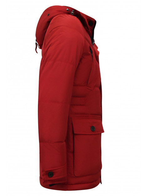 Enos Lange gewatteerde jas 8667 large