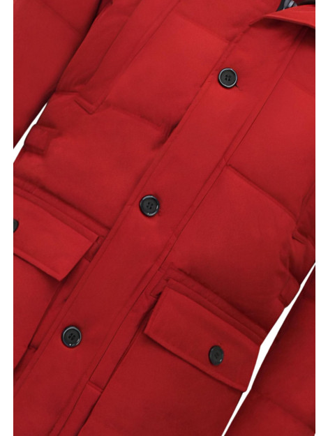 Enos Lange gewatteerde jas 8667 large