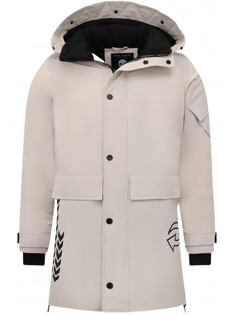 Enos Beige winterjas 9803 9803 large