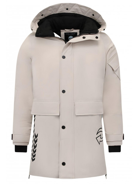 Enos Beige winterjas 9803 9803 large