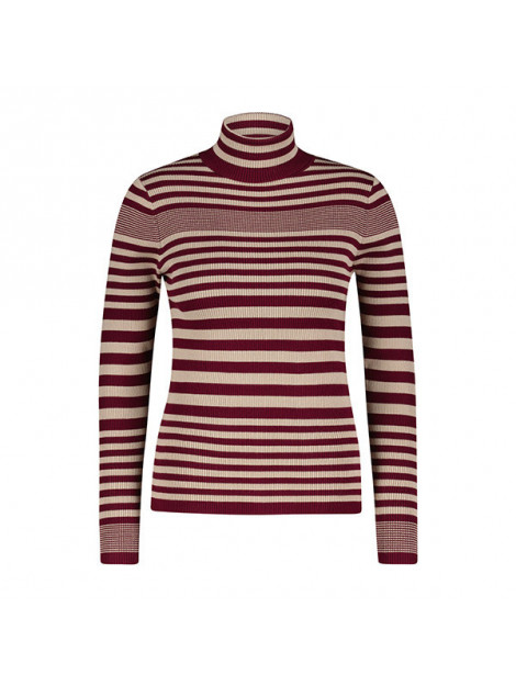 Red Button Top srb4068 roll neck plum/clay SRB4068 Roll neck - plum/clay large