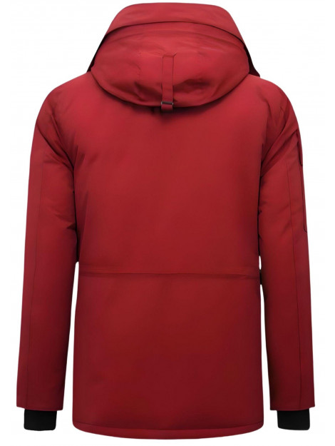 Beluomo Halflange winterjas met capuchon 7503 large