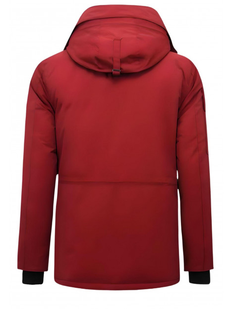 Beluomo Halflange winterjas met capuchon 7503 large
