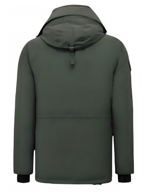Beluomo Halflange winterjas met capuchon 7503 large