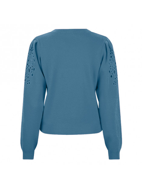 Esqualo Sweater f23-07519 embroidery petrol F23-07519 - embroidery Petrol large