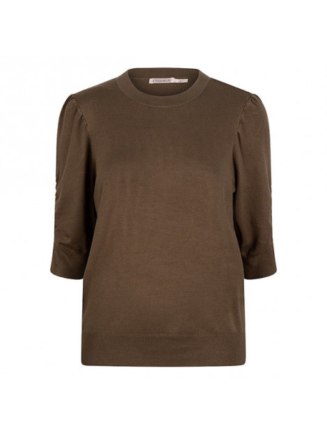 Esqualo Sweater f23-07539 army green F23-07539 - short puff Army Green large