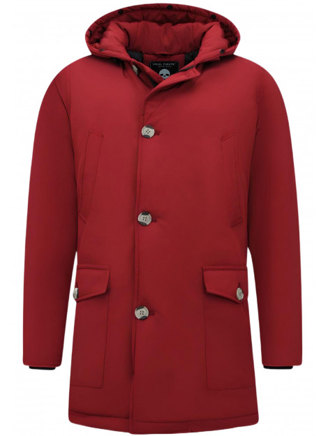 Enos Winterjas parka gewatteerd 7101-RD large