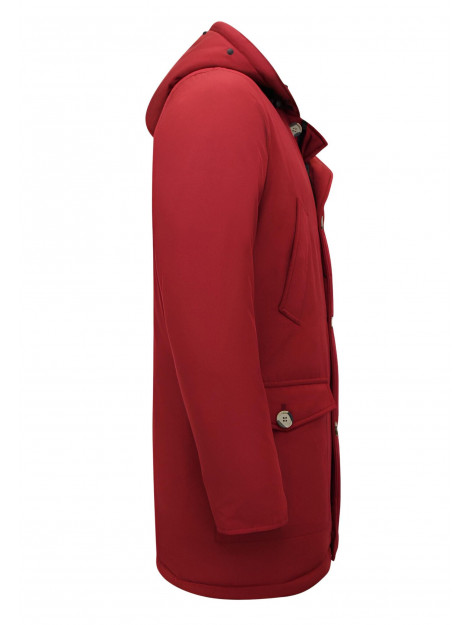 Enos Winterjas parka gewatteerd 7101-RD large