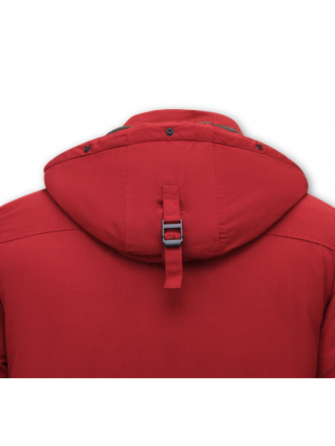 Enos Gewatteerde winterjas kort 7006 large