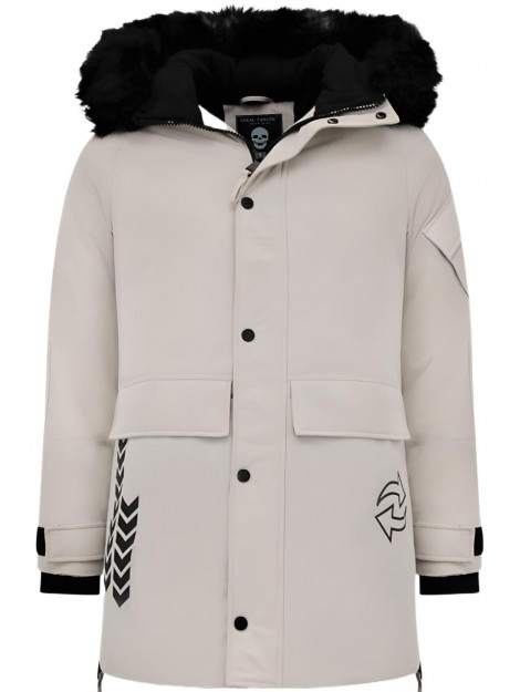 Enos Parka jas met faux bontkraag PI-9803B large