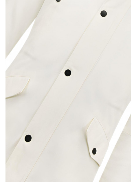 Enos Lange winterjas met nep bontkraag CA-7105W large