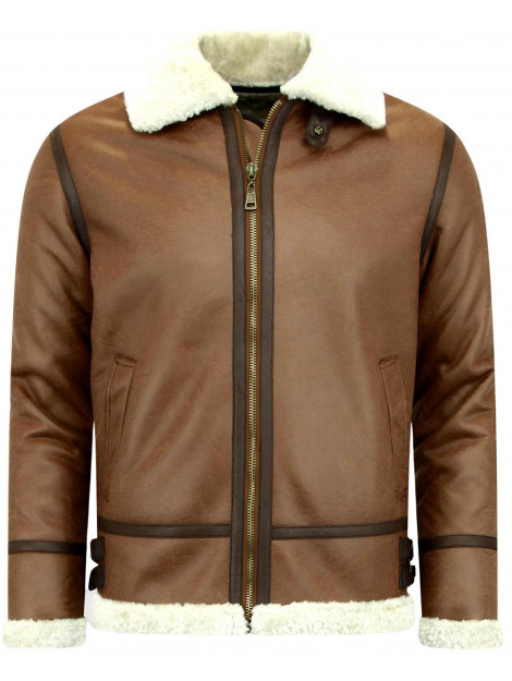 Tony Backer Lammy coat shearling jacket T-2807 large