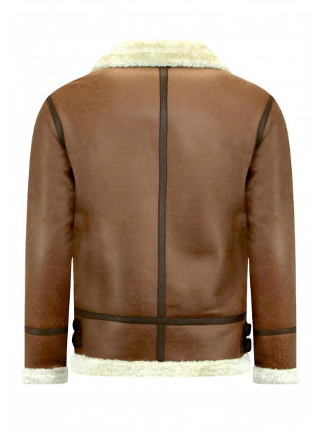Tony Backer Lammy coat shearling jacket T-2807 large