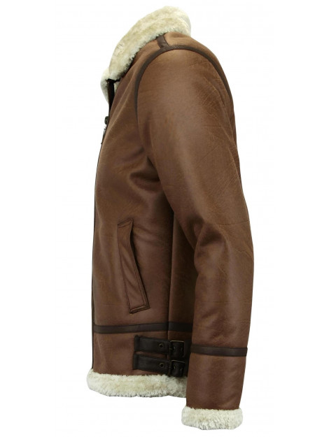 Tony Backer Lammy coat shearling jacket T-2807 large
