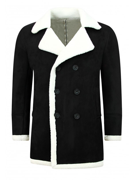 Tony Backer Imitatie bontjas parka lammy coat QQ538-4 large