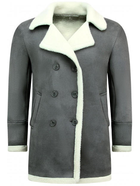 Tony Backer Imitatie bontjas lang lammy coat QQ538-4 large