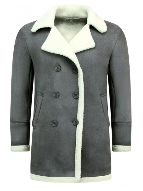 Tony Backer Imitatie bontjas lang lammy coat QQ538-4 large