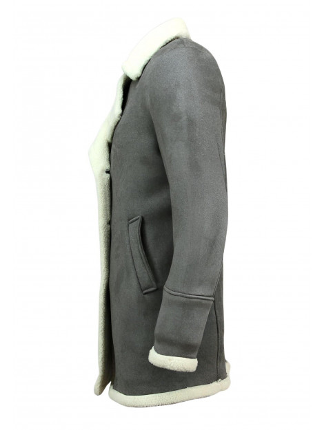 Tony Backer Imitatie bontjas lang lammy coat QQ538-4 large