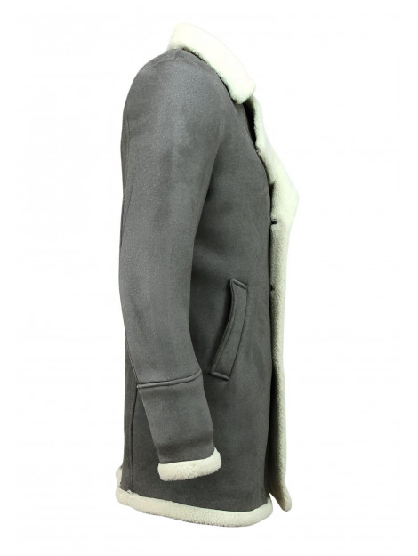 Tony Backer Imitatie bontjas lang lammy coat QQ538-4 large