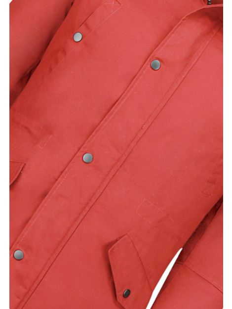 Enos Lange winterjas met bontkraag CA-7023B  | CA-7105B large