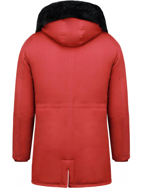 Enos Lange winterjas met bontkraag CA-7023B  | CA-7105B large