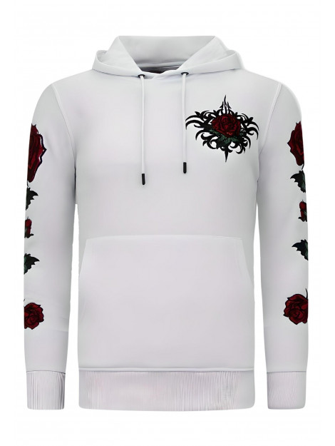 LF Amsterdam Hoodie love & roses 11-6526W large