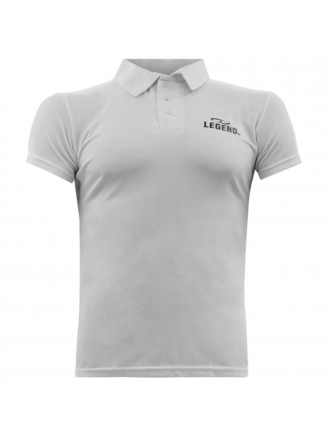 Legend Sports Polo kids/volwassenen slimfit polyester POLOWITL large